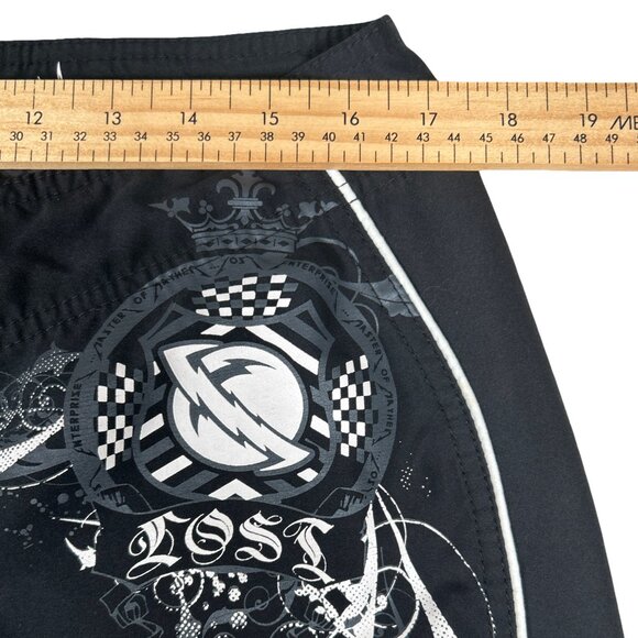 Lost Enterprises Mayhem Black Sheep Y2K Board Shorts Men's 34 - Picture 6 of 13